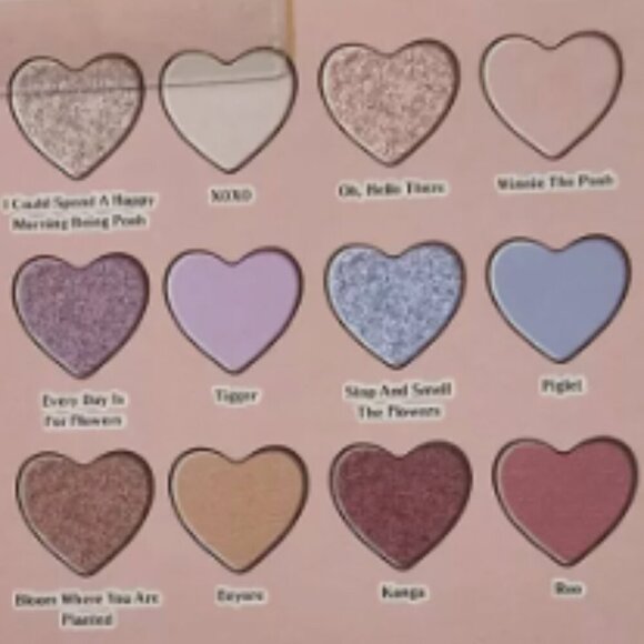 DISNEY Winnie the Pooh Friends 12-Color Eyeshadow Palette by Taste Beauty - Picture 6 of 9